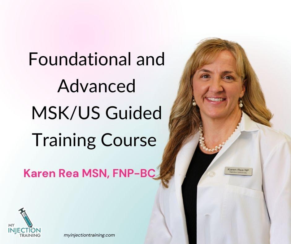 Foundational + Advanced MSK/US Guided Joint Injection Course